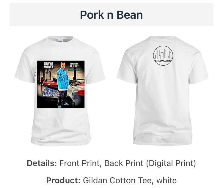 Pork n Bean Tshirt